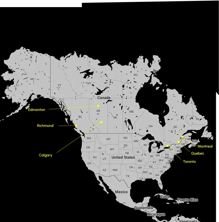 It does not matter<br />where you are in<br /><em>North America</em>